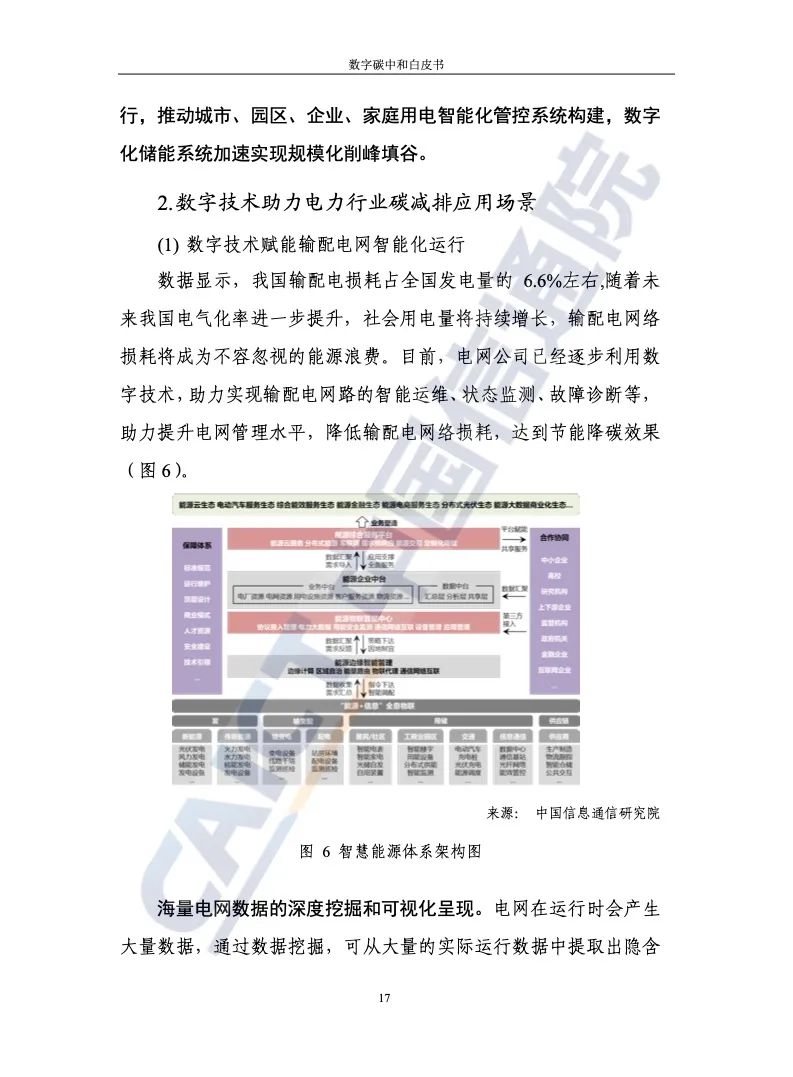 中国信通院：2021年数字碳中和白皮书