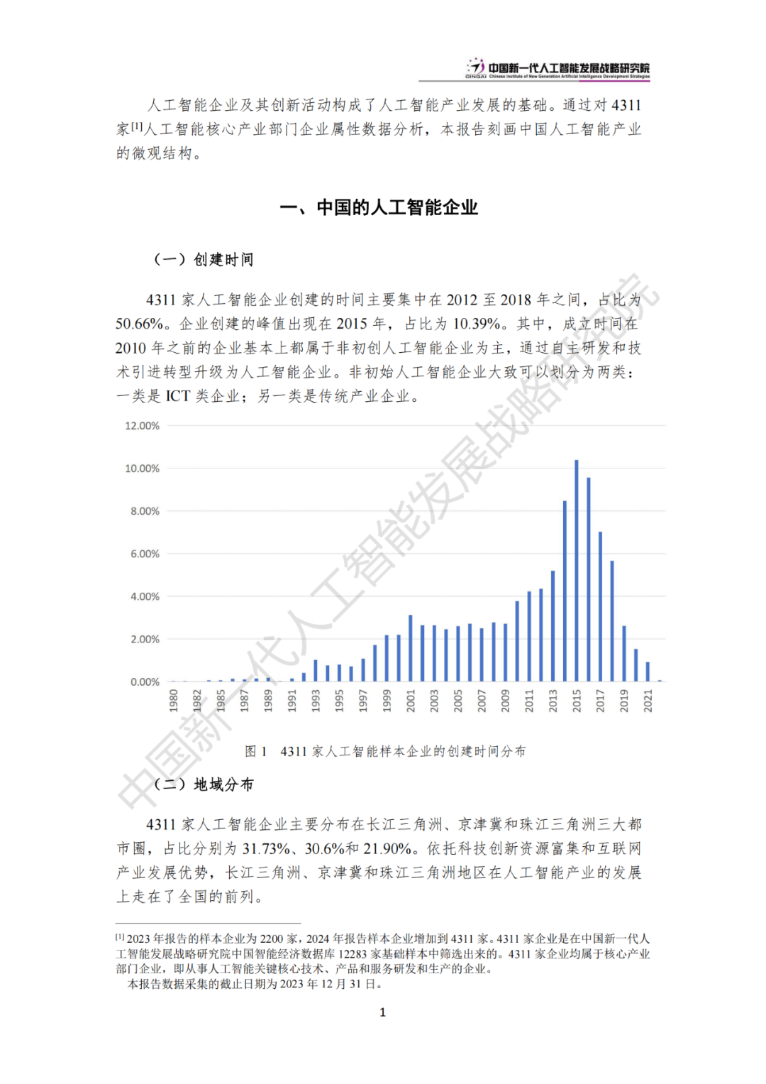 《中国新一代人工智能科技产业发展报告 2024》发布，附全文