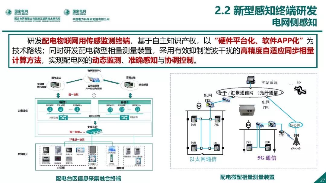 热点报告 | 国网能源互联网技术研究院王继业：泛在电力物联网感知技术框架与应用布局